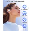 imageAI Translation Earbuds Real Time with LED Display WhiteWhite