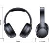 imageTAGRY Hybrid Active Noise Cancelling Headphones 120Hrs Playtime ENC Clear Call Bluetooth Headphone Over Ear Wireless Headphones HiRes Audio ANC Headset with Low Latency Mode for Game Travel Home PCBlack