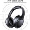 imageTAGRY Hybrid Active Noise Cancelling Headphones 120Hrs Playtime ENC Clear Call Bluetooth Headphone Over Ear Wireless Headphones HiRes Audio ANC Headset with Low Latency Mode for Game Travel Home PCBlack