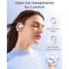 imageTAGRY Open Ear Earbuds Wireless Bluetooth Headphones 80Hrs Playtime Ear Buds with Earhooks IPX7 Waterproof Touch Control Earphones Sport Headsets for Workout Running WhiteWhite