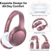 imageHybrid Active Noise Cancelling Headphones 120H Long Playtime 6 ENC Mic Wireless OverEar Bluetooth 60 HeadphonesHiRes Audio Memory Foam Earcup Transparency Mode ANC Headphone for Travel Office