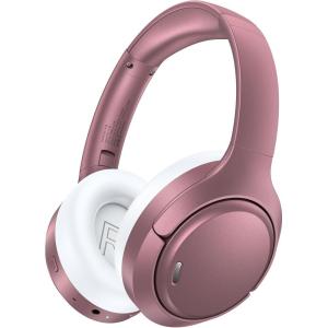 imageHybrid Active Noise Cancelling Headphones 120H Long Playtime 6 ENC Mic Wireless OverEar Bluetooth 60 HeadphonesHiRes Audio Memory Foam Earcup Transparency Mode ANC Headphone for Travel Office